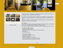 Tablet Screenshot of hotelvillaaurora.com